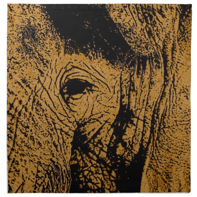 Elephant Eye Napkin (Front)