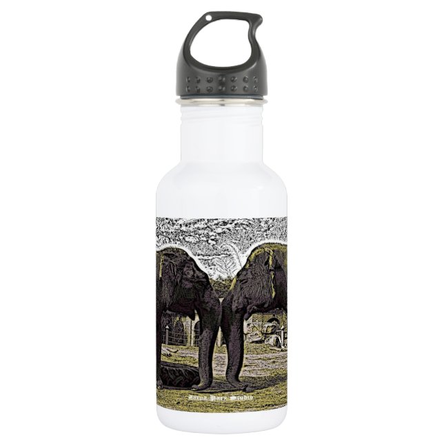 Elephant Eyes Water Bottle (Front)