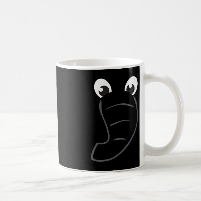Elephant Face Cute Kids Halloween Costume Animal G Coffee Mug (Right)