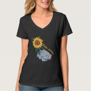 Elephant Faith Hope Fight Love Diabetes Awareness T-Shirt