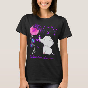 Elephant Faith Hope Love Tuberculosis Awareness T-Shirt