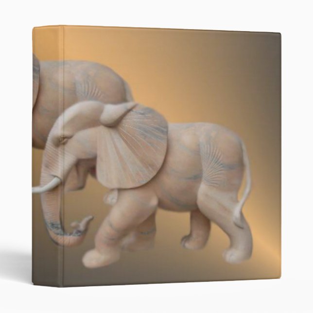Elephant Family Avery Binder (Front/Spine)