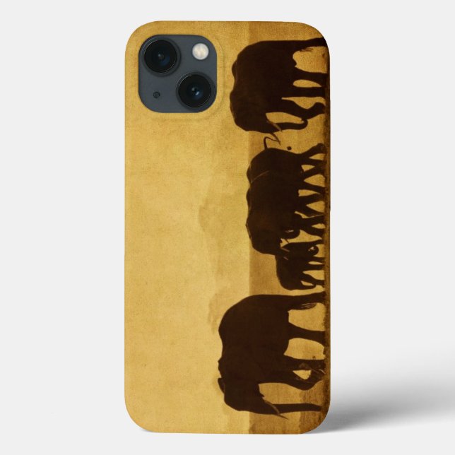 Elephant Family Case-Mate iPhone Case (Back)