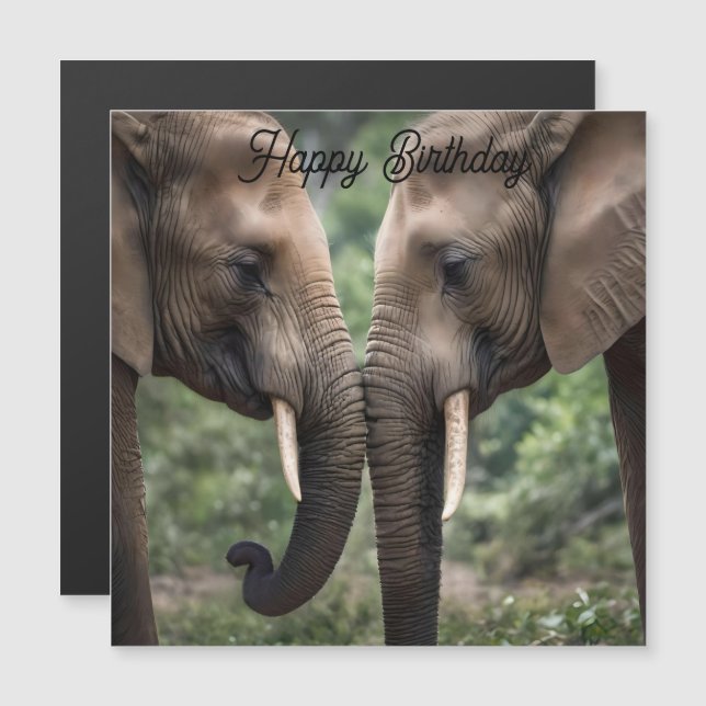 Elephant Family Love  (Front/Back)