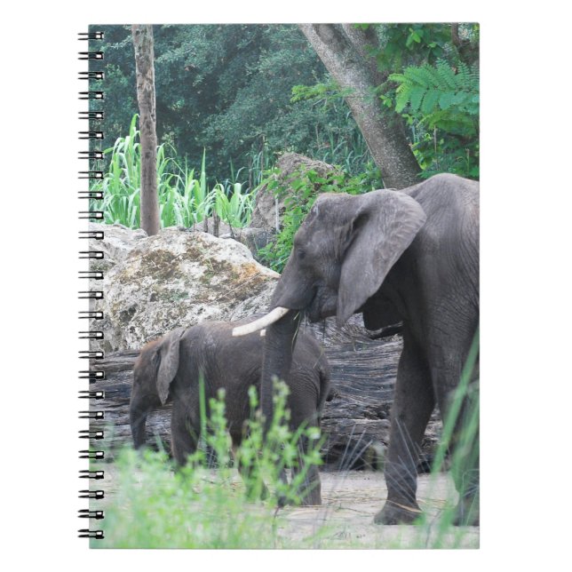 Elephant Family Notebook (Front)
