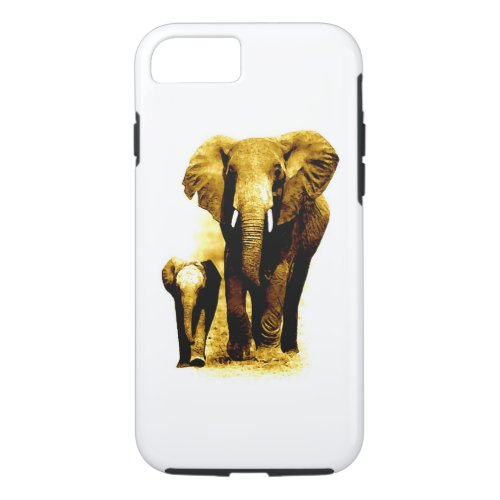 Elephant Family Tough iPhone 7 Case