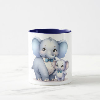 elephant Father & Son Mug
