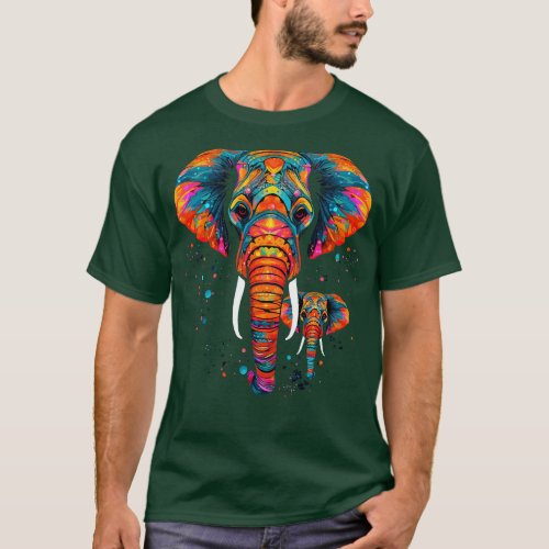 Elephant Fathers Day T_Shirt