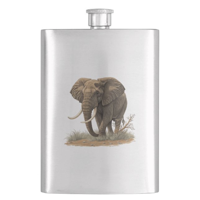 Elephant Flask (Front)