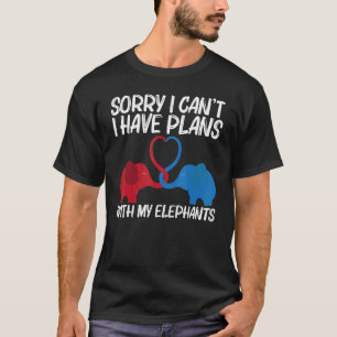 Elephant For Men Women Wild Park Animal  2 T-Shirt