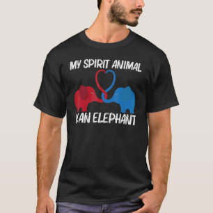 Elephant For Men Women Wild Park Animal 3 T-Shirt