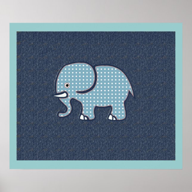 elephant for walls poster (Front)