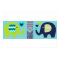 Elephant Friends Nursery Poster