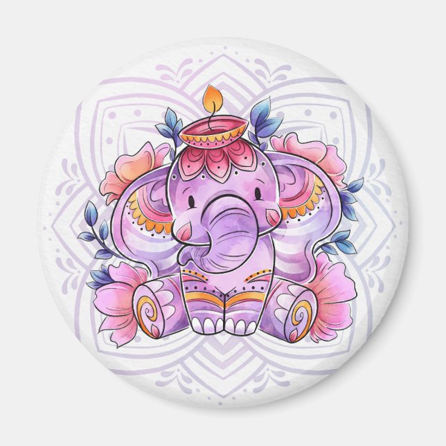 Elephant/Ganesh Magnet (Front)