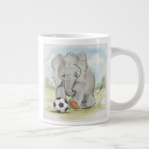 Elephant Giant Coffee Mug