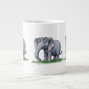 Elephant Giant Coffee Mug