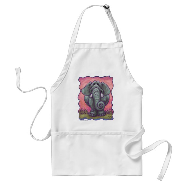 Elephant Gifts & Accessories Adult Apron (Front)