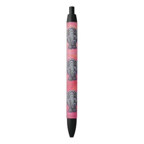 Elephant Gifts  Accessories Black Ink Pen