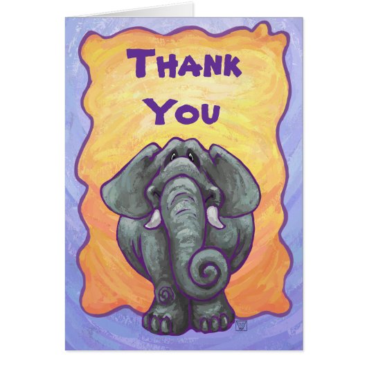 Elephant Gifts & Accessories Cards (Front)