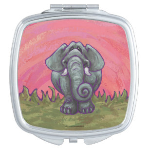 Elephant Gifts & Accessories Compact Mirror