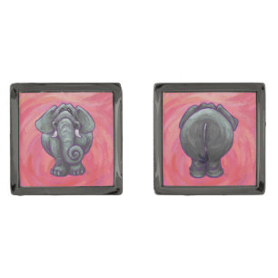 Elephant Gifts & Accessories Cufflinks
