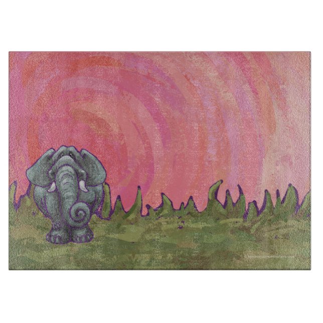 Elephant Gifts & Accessories Cutting Board (Front)