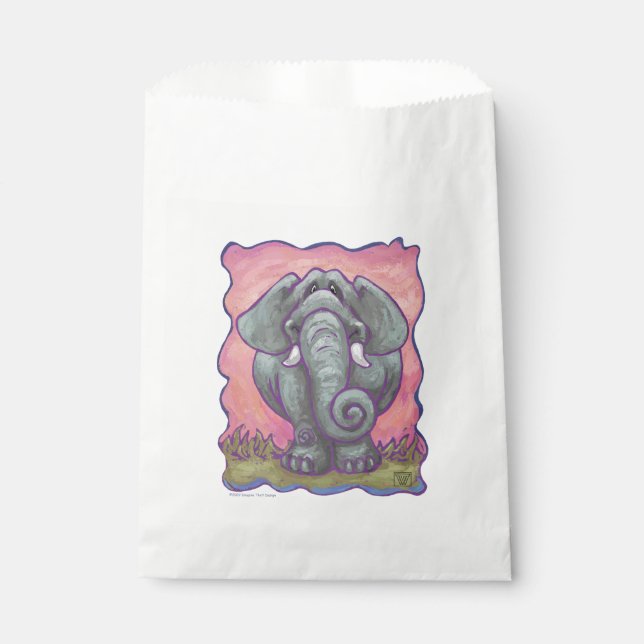 Elephant Gifts & Accessories Favor Bag (Front)