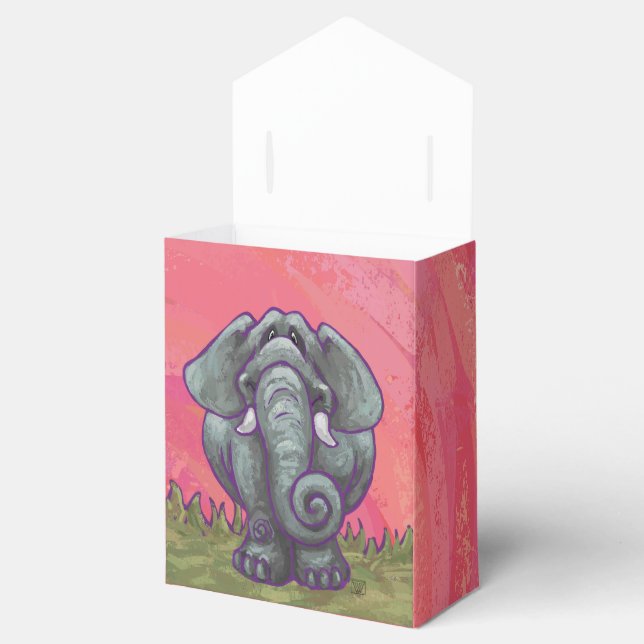 Elephant Gifts & Accessories Favor Boxes (Opened)