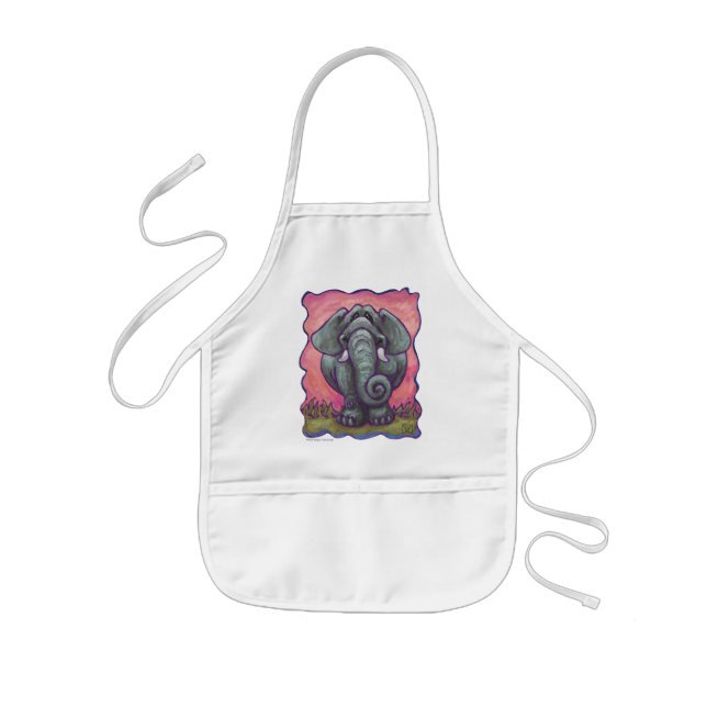 Elephant Gifts & Accessories Kids' Apron (Front)