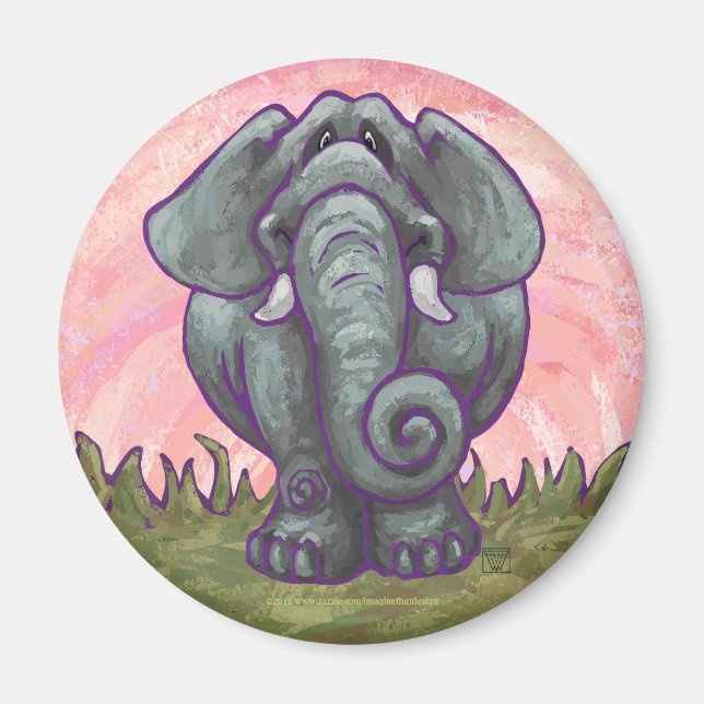 Elephant Gifts & Accessories Magnet (Front)