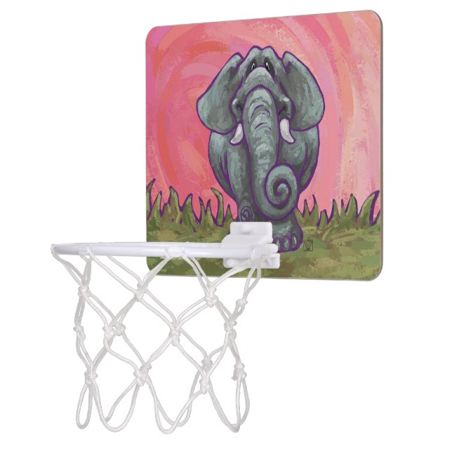 Elephant Gifts & Accessories Mini Basketball Hoop (Left)