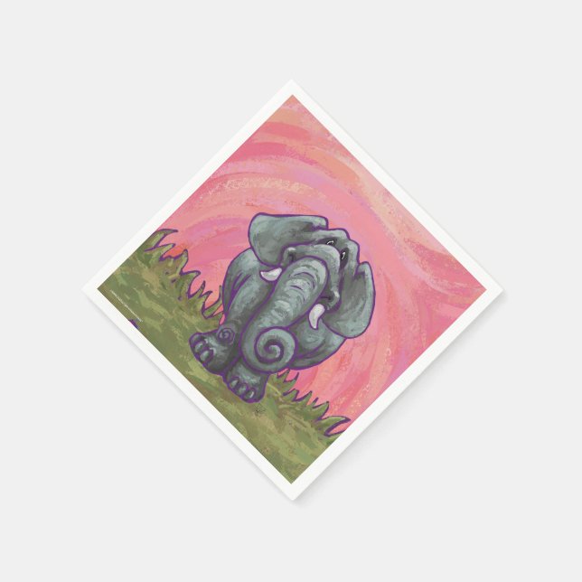 Elephant Gifts & Accessories Napkins (Corner)