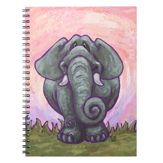 Elephant Gifts & Accessories Notebook (Front)