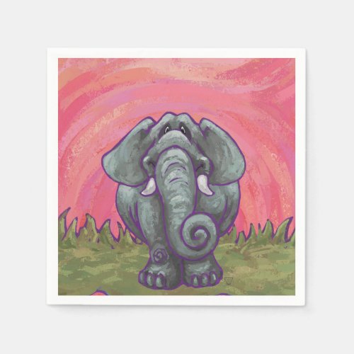 Elephant Gifts  Accessories Paper Napkins