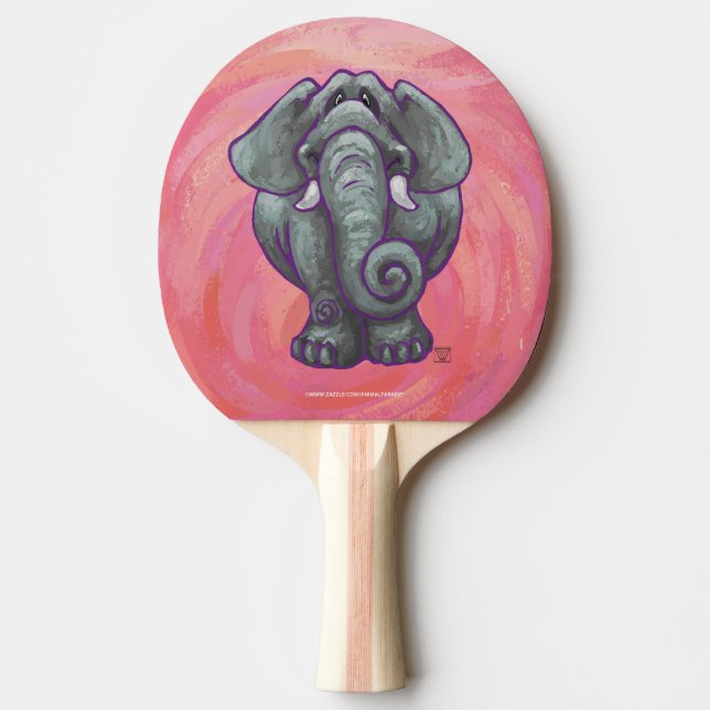 Elephant Gifts & Accessories Ping-Pong Paddle (Front)