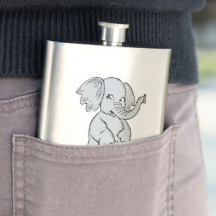 ELEPHANT GIRL FLASK