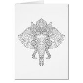 Elephant Head Zendoodle (Front)