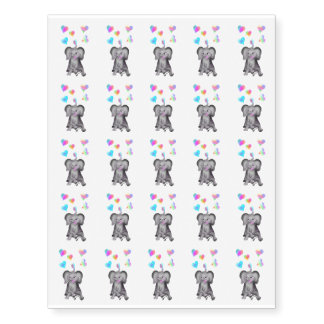 Elephant Hearts by The Happy Juul Company Temporary Tattoos