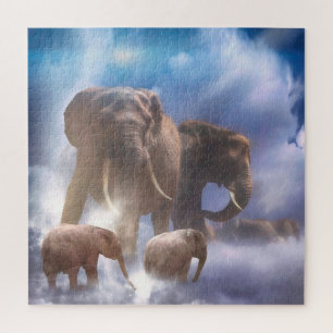 Elephant Heaven Jigsaw Puzzle
