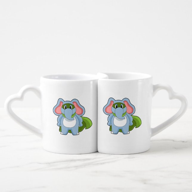 Elephant Hero Coffee Mug Set (Front Nesting)