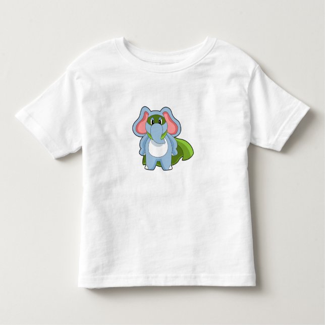 Elephant Hero Toddler T-shirt (Front)