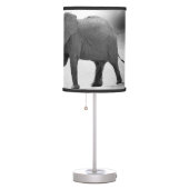 ELEPHANT HOME GIFT.  AFRICAN ELEPHANTS LAMP. TABLE LAMP (Right)