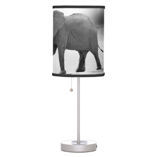 ELEPHANT HOME GIFT.  AFRICAN ELEPHANTS LAMP. TABLE LAMP (Right)