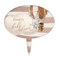Elephant Hot-Air Balloon Cake Topper
