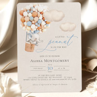 Elephant Hot-Air Balloon Invitation