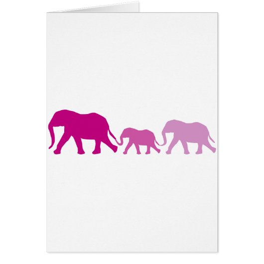 Elephant in Purple Cards (Front)