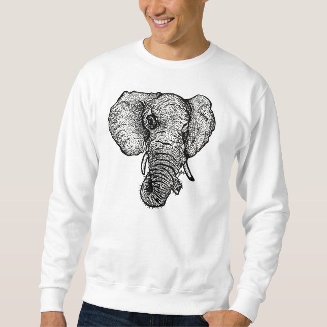 Elephant in the Room (Crew Neck) Sweatshirt (Front)