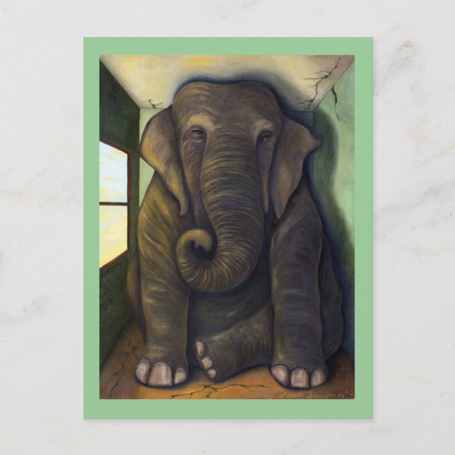 Elephant In The Room Postcard (Front)