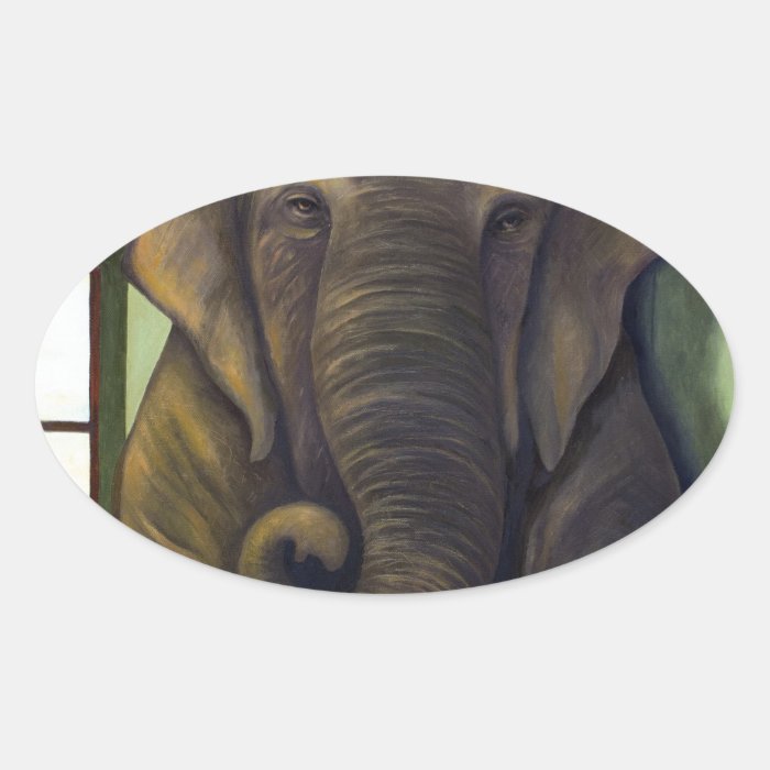 Elephant In The Room Sticker