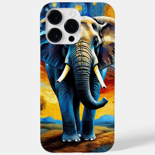 Elephant in the starry night Case_Mate iPhone 14 pro max case